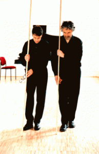 Herwig von Kieseritzky (li) und Matthias Schwabe (re) 2004